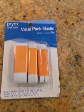 Prym Value Pack Elastic White - 3-Pack